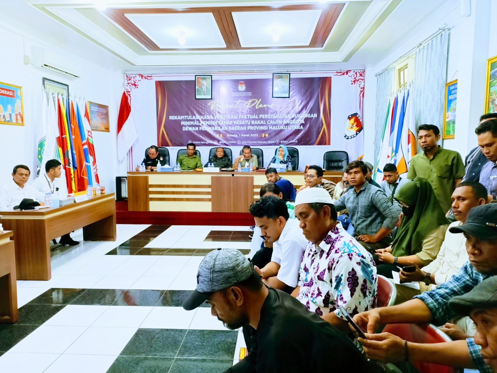 Bawaslu Malut Minta Kejelasan Status 264 Pendukung Bakal Calon DPD