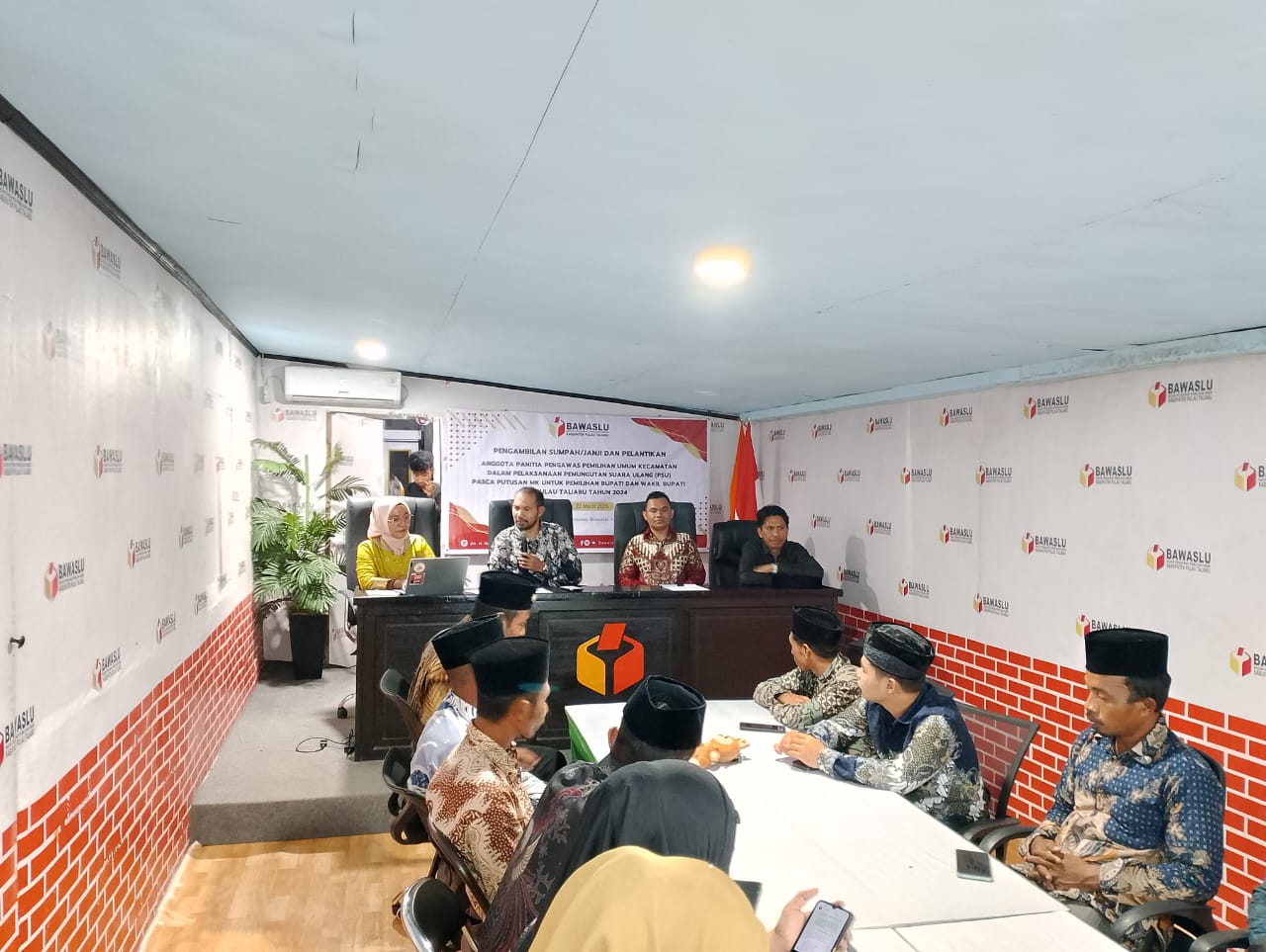 Rusly Saraha Perkuat Jajaran Jelang PSU Pilkada Pulau Taliabu