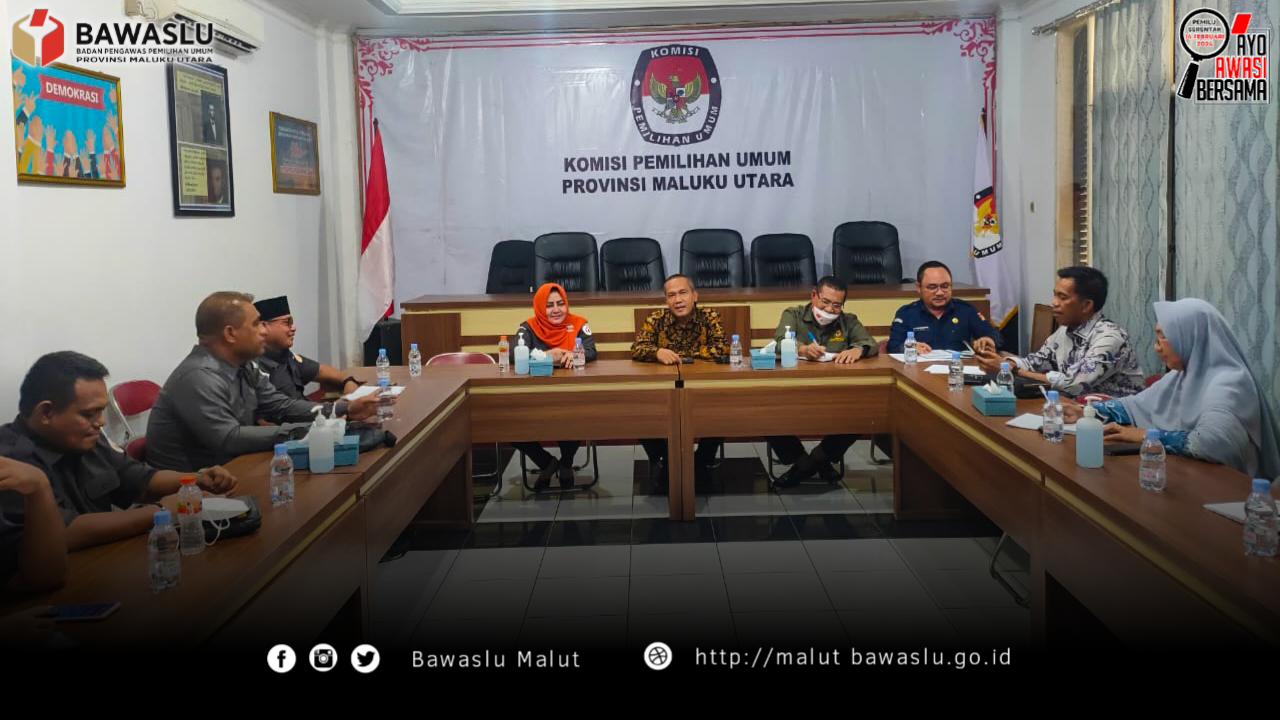 Bawaslu Malut Minta KPU berikan akses data di SILON