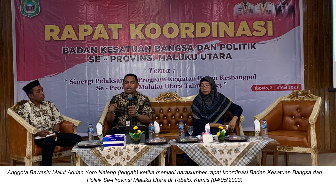 Adrian Ajak Stakeholder Awasi Pemilu Tahun 2024