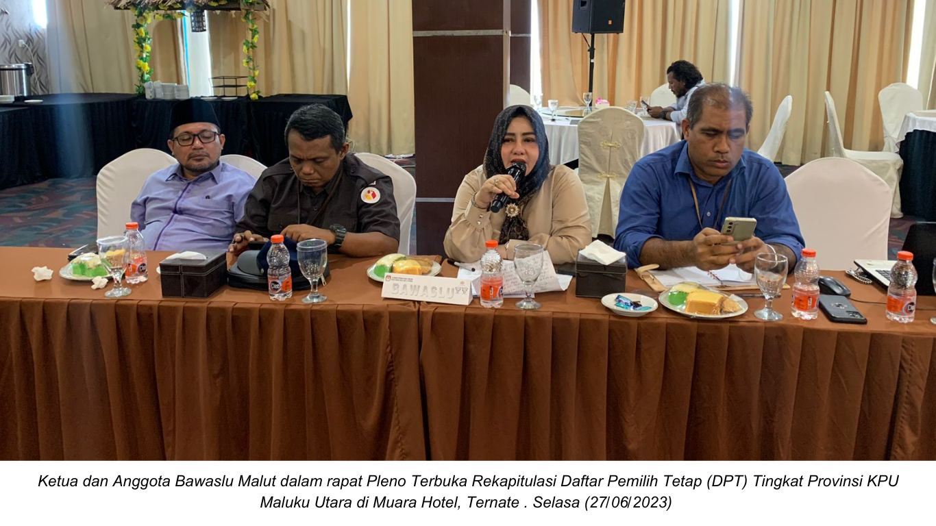Bawaslu Malut Minta Kejelasan 15.960 Pemilih Tidak Dikenal