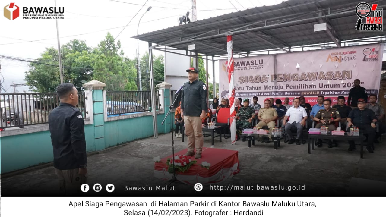 Jelang Satu Tahun Pemilu 2024, Bawaslu Maluku Utara Siap Awasi