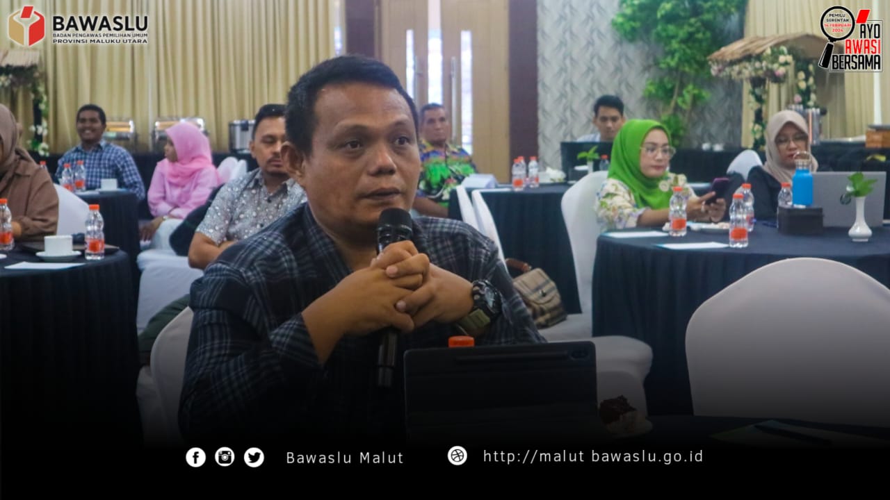 Bawaslu Minta KPU Malut Perbaiki Perbedaan Data dalam SILON