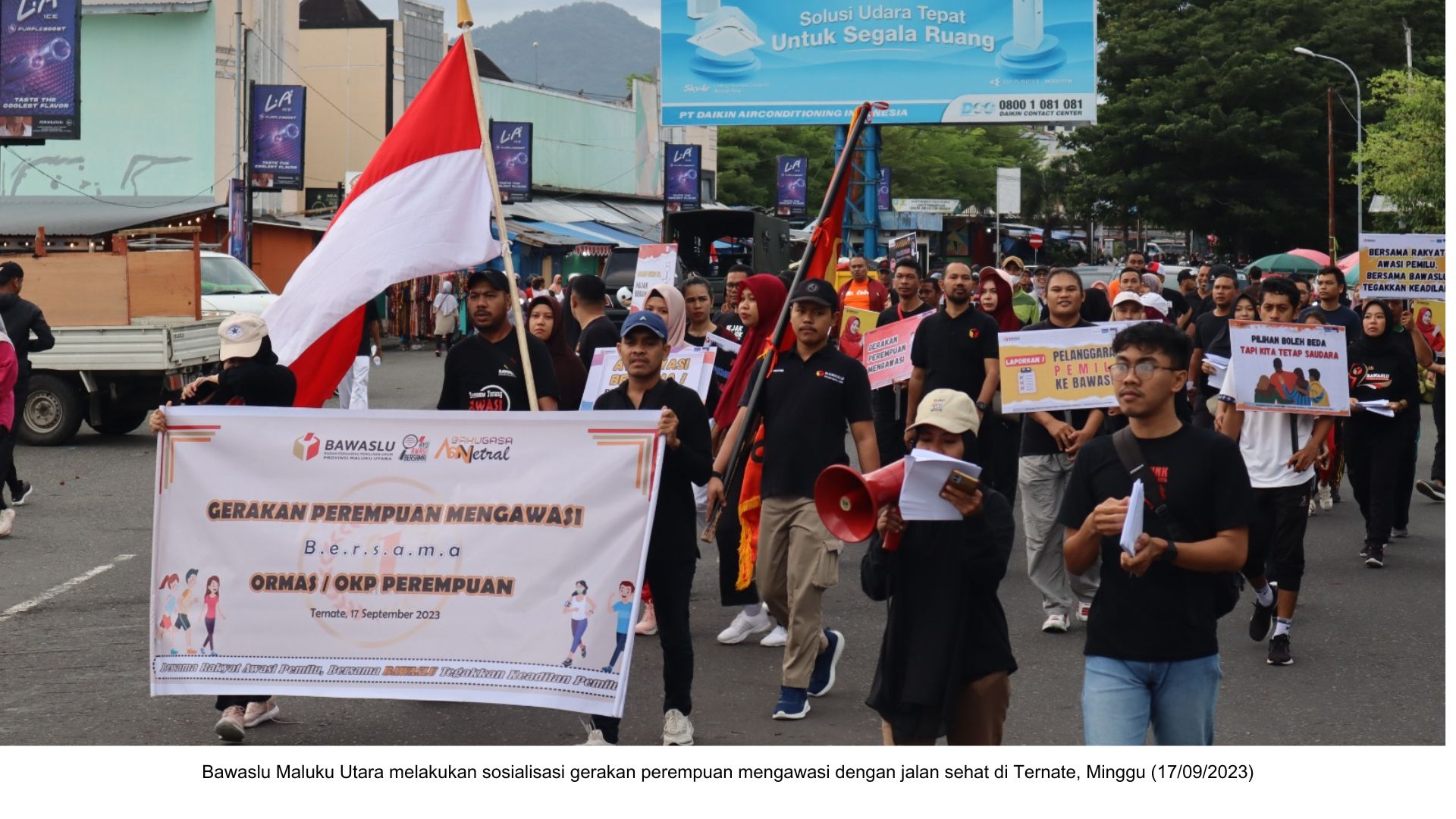 Semarak 11 Tahun, Bawaslu Malut Sosialisasikan Gerakan Perempuan Mengawasi