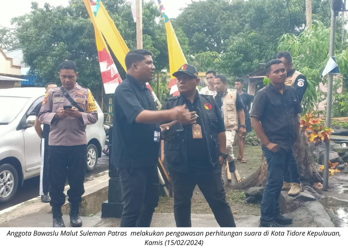 Suleman Apresiasi Kinerja Bawaslu Tikep Dan Jajaran Adhoc