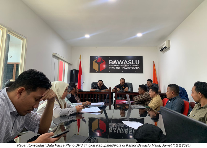 Rusly Gali Informasi dan Permasalahan Hasil Pleno DPS Tingkat Kabupaten/Kota