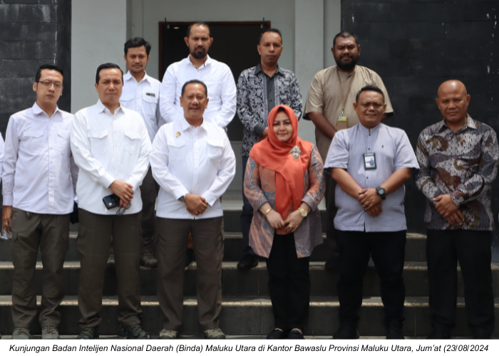 Kunjungan BINDA Malut, Bawaslu Ajak Awasi Pilkada