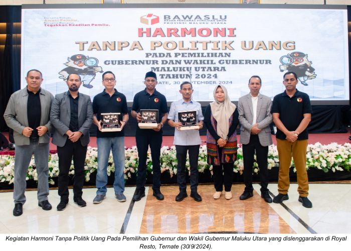 Empat Paslon Cagub dan Cawagub Malut Sepakat Tolak Politik Uang