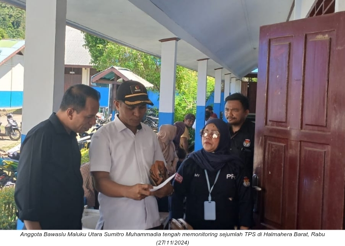 Sumitro Temukan Pemilih di Halbar Coblos Tanpa KTP