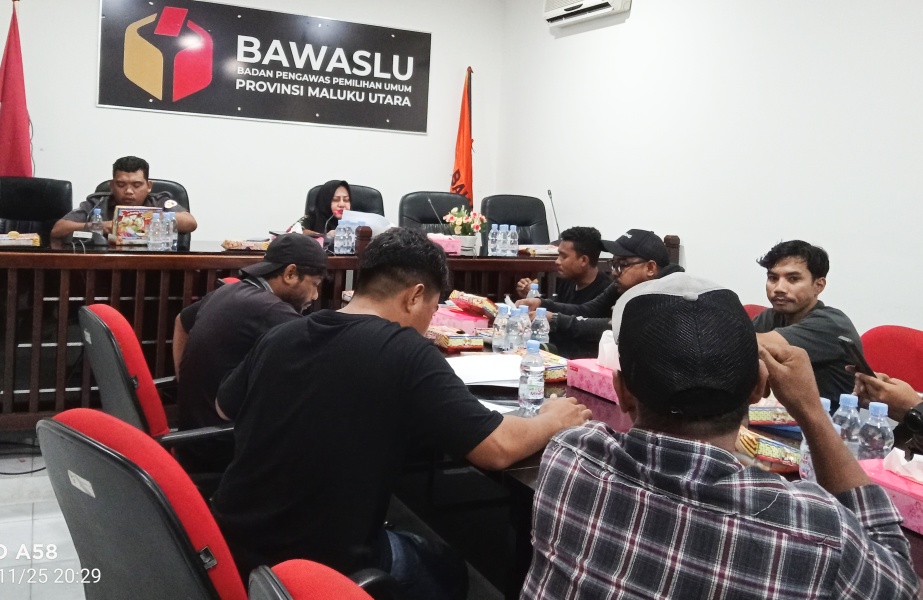 Bawaslu Malut Rilis 102 Temuan dan Laporan Pelanggaran Pilkada