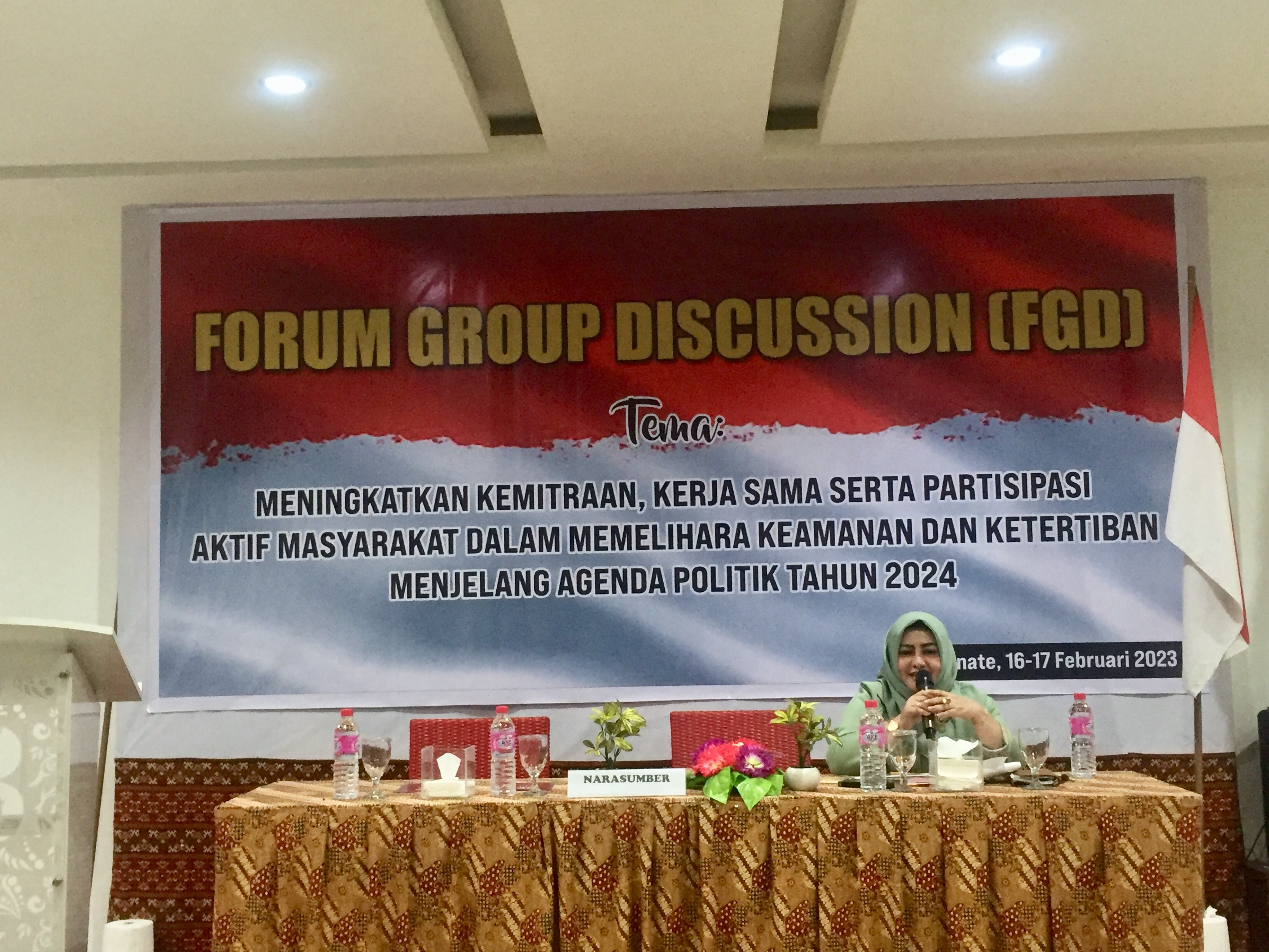 Ketua Bawaslu Malut Ajak Semua Pihak Minimalisir Potensi Kerawanan Pemilu