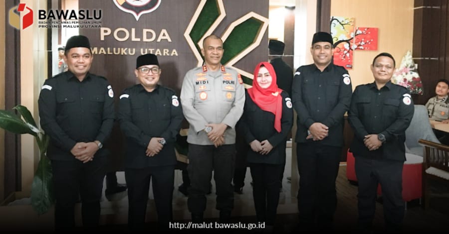 Minimalisir Potensi Kerawanan Pemilu, Polda Malut Siap Bersinergi