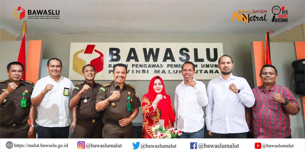Kunjungan Kejati Malut, Bawaslu Paparkan Langkah Pengawasan dan Pencegahan