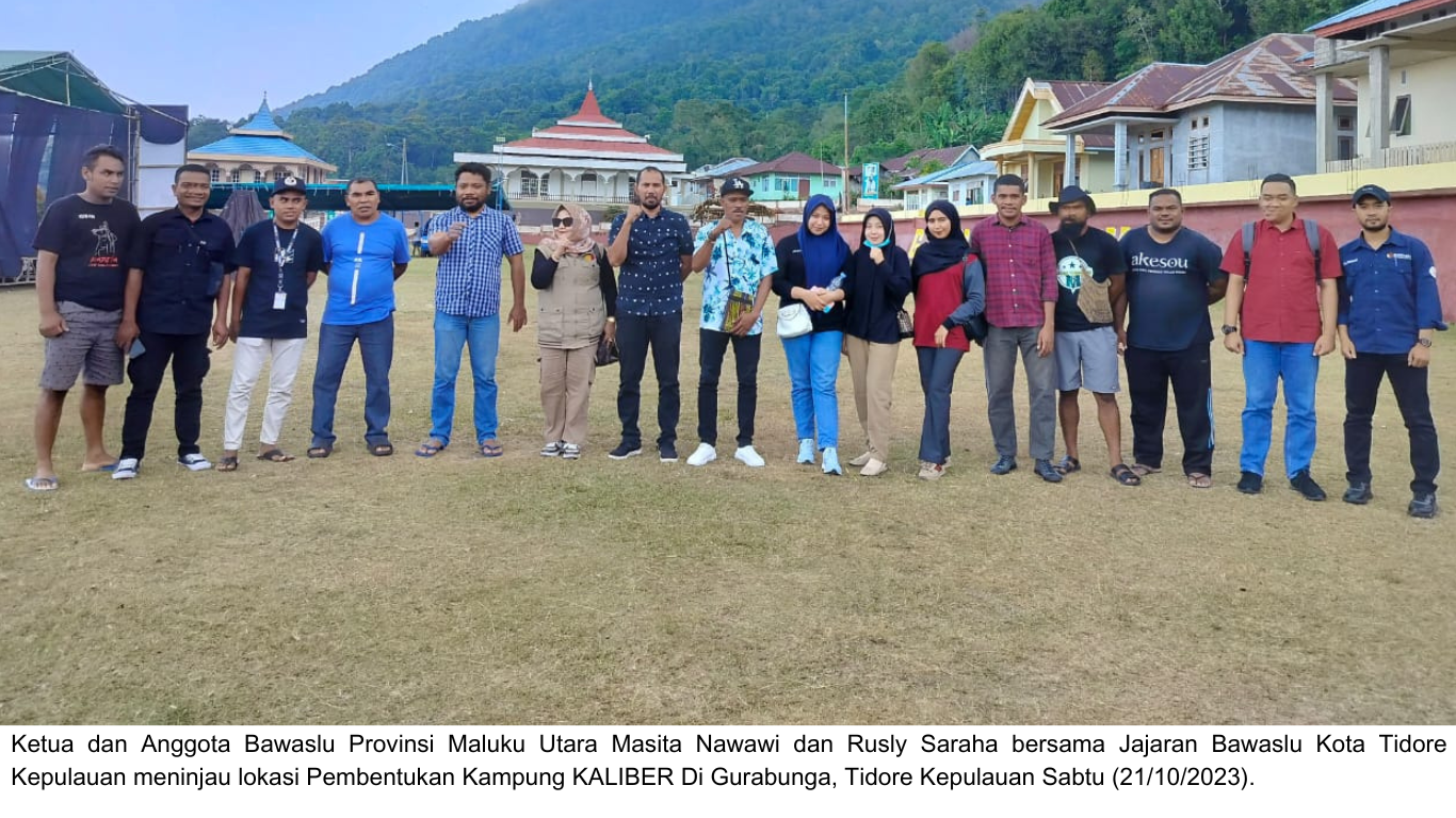 Bawaslu Malut Jajaki Pembentukan Kampung KALIBER di Gurabunga Tidore