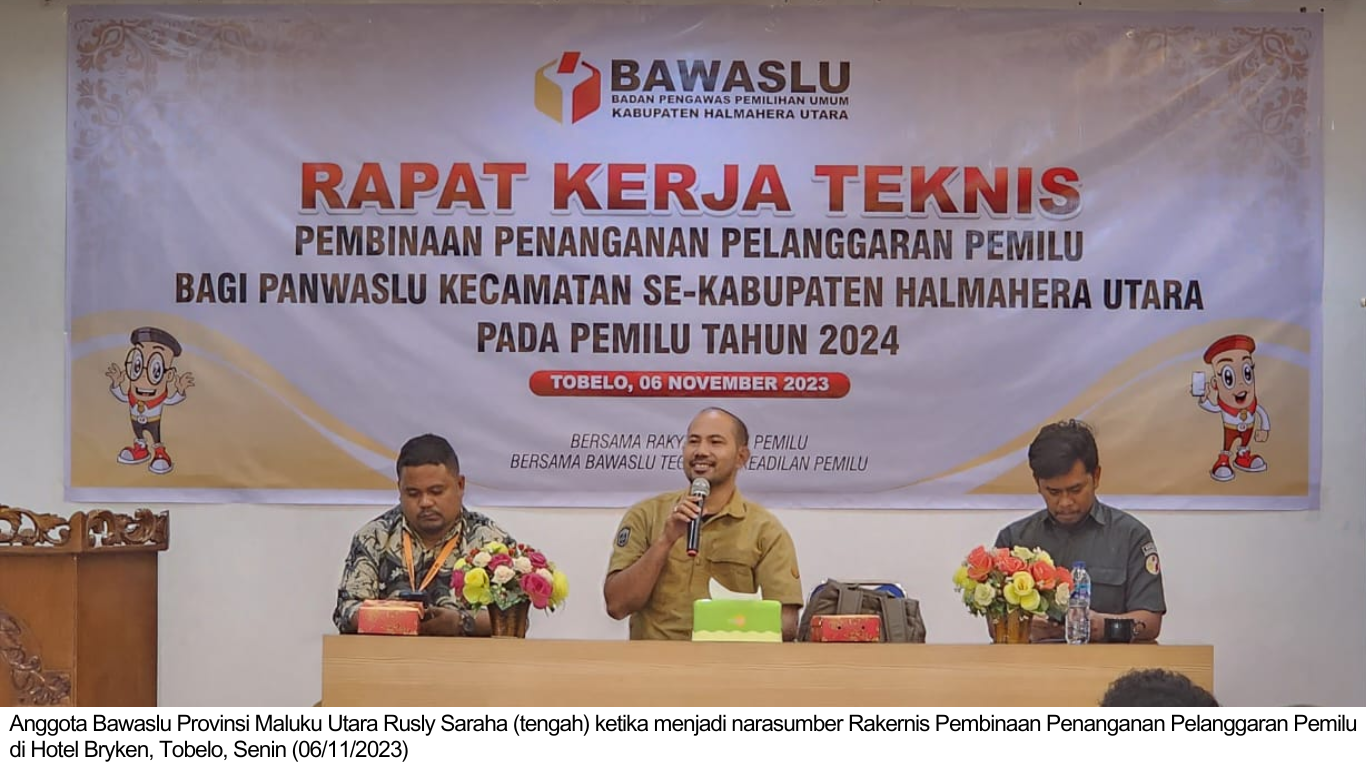 Kata Rusly, Panwascam Harus Memiliki Insting "Penyerang"