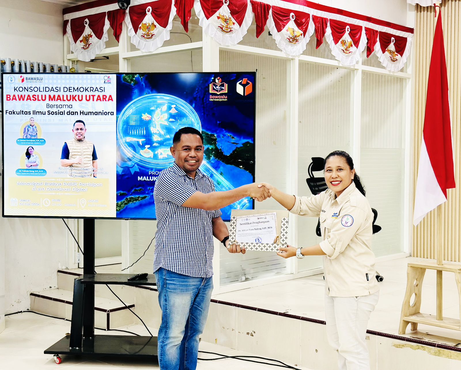 Penyerahan Sertifikat