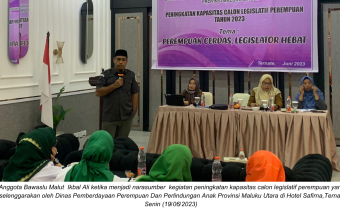 Ikbal Sebut Perempuan Punya Peran Penting Dalam Pemilu