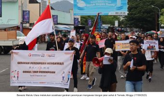Semarak 11 Tahun, Bawaslu Malut Sosialisasikan Gerakan Perempuan Mengawasi