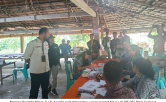 Monitoring ke Halmahera Barat, Rusly Saraha Ingatkan Soal Pengawasan Pungut Hitung
