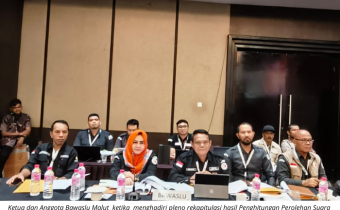 Dalam Pleno Tingkat Provinsi, Bawaslu Malut Temukan Perbedaan Pemilih DPK di Kota Ternate