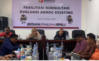 Bawaslu Fasilitasi Konsultasi Kabupaten/Kota Hasil Evaluasi Adhoc ExistingÂ Â 