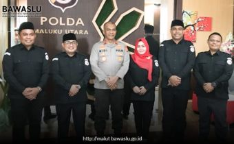 Minimalisir Potensi Kerawanan Pemilu, Polda Malut Siap Bersinergi