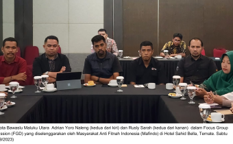 FGD Mafindo, Bawaslu Malut Paparkan Fenomena Hoaks