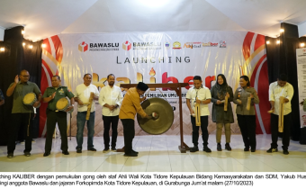 Launching Kaliber Di Gurabunga, Bawaslu Malut Gaungkan Spirit Demokrasi dari Kampung