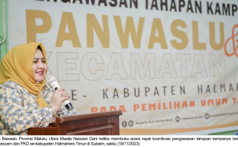 Bawaslu Malut Minta Panwascam & PKD Petakan Potensi Dugaan Pelanggaran Kampanye